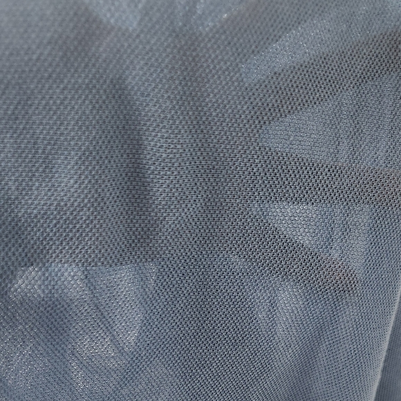 Vince Sheer Textured Knit Crewneck Pullover Blue Womens  Top‎ - Picture 8 of 8